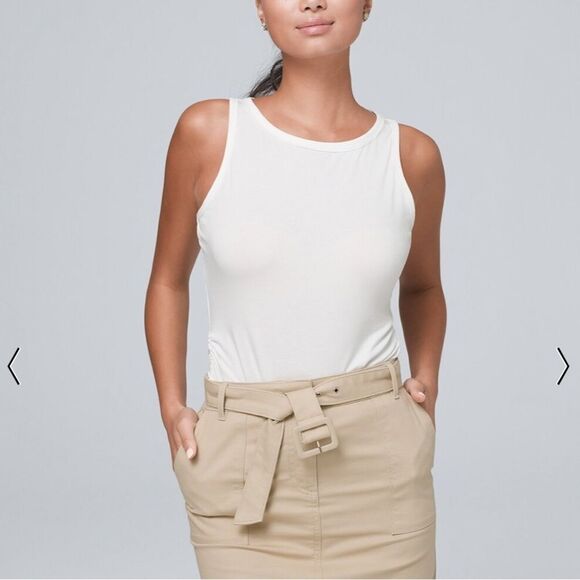 White House Black Mark Side Tie Tank - Picture 5 of 13